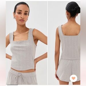 Le Bop Pointelle Cami, size Medium